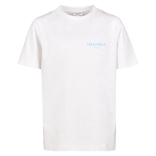 Oversize Shirt White/Lightblue 240 g/m² - DMANERA Atelier