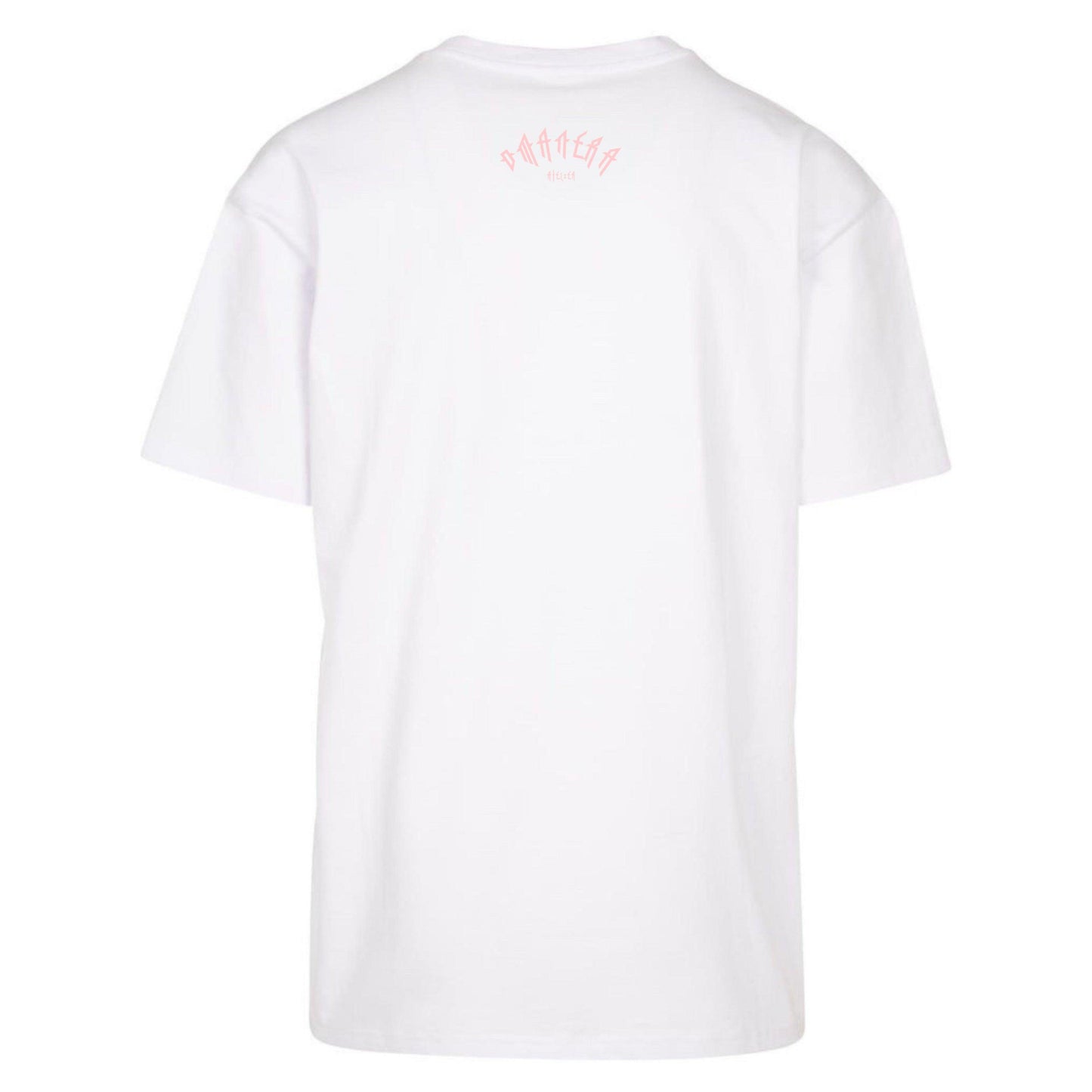 Oversize Shirt White/Rosé 240 g/m² - DMANERA Atelier