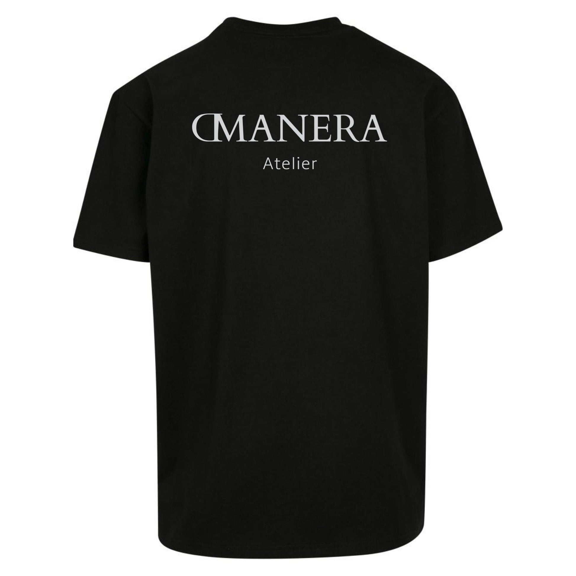 Oversize Shirt Black/Grey 240 g/m² - DMANERA Atelier
