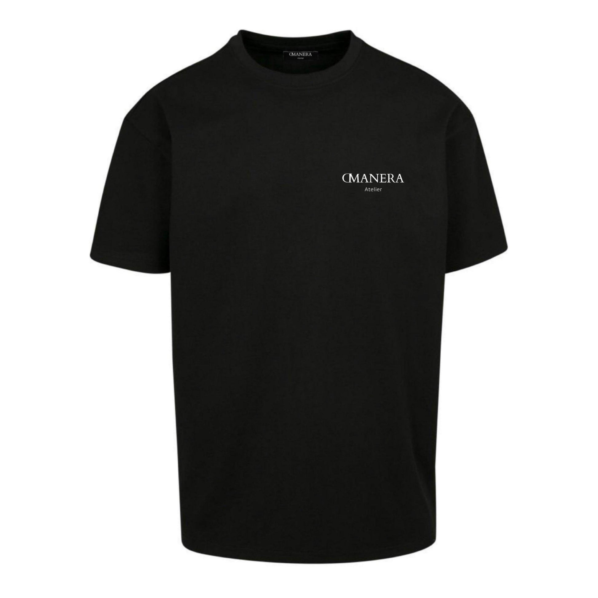 Premium Basic Shirt Black/White 190 g/m² - DMANERA Atelier