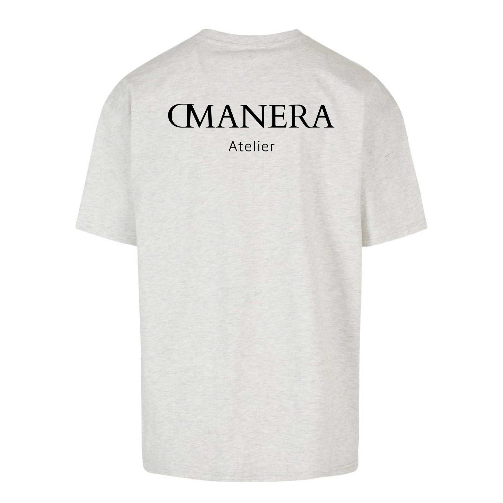 Oversize Shirt Light Grey 240 g/m² - DMANERA Atelier