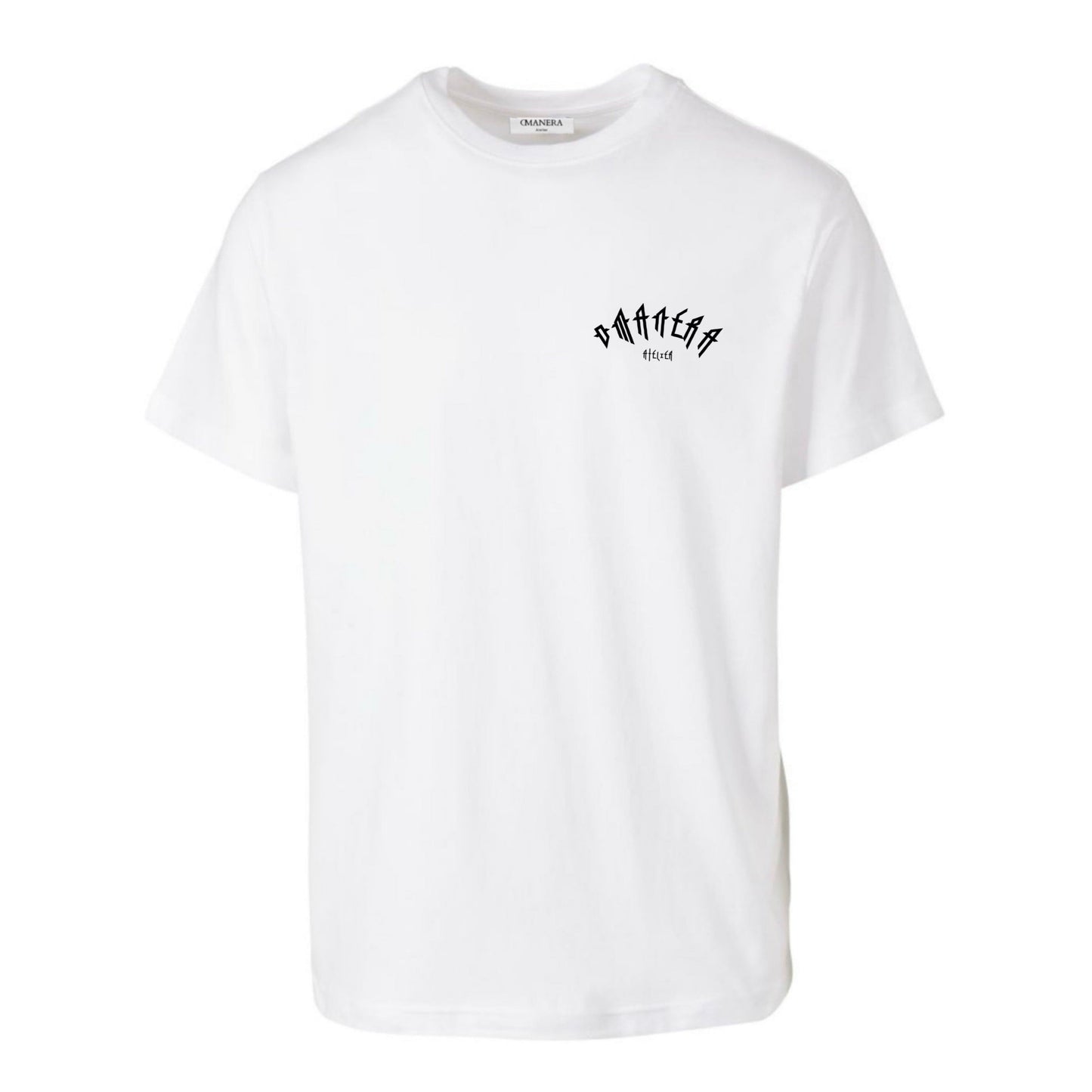 Oversize Shirt White/Black 240 g/m²