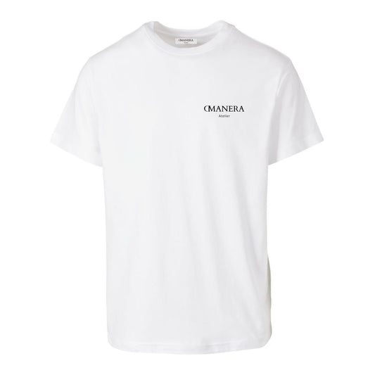 Premium Basic Shirt White/Black 190 g/m² - DMANERA Atelier