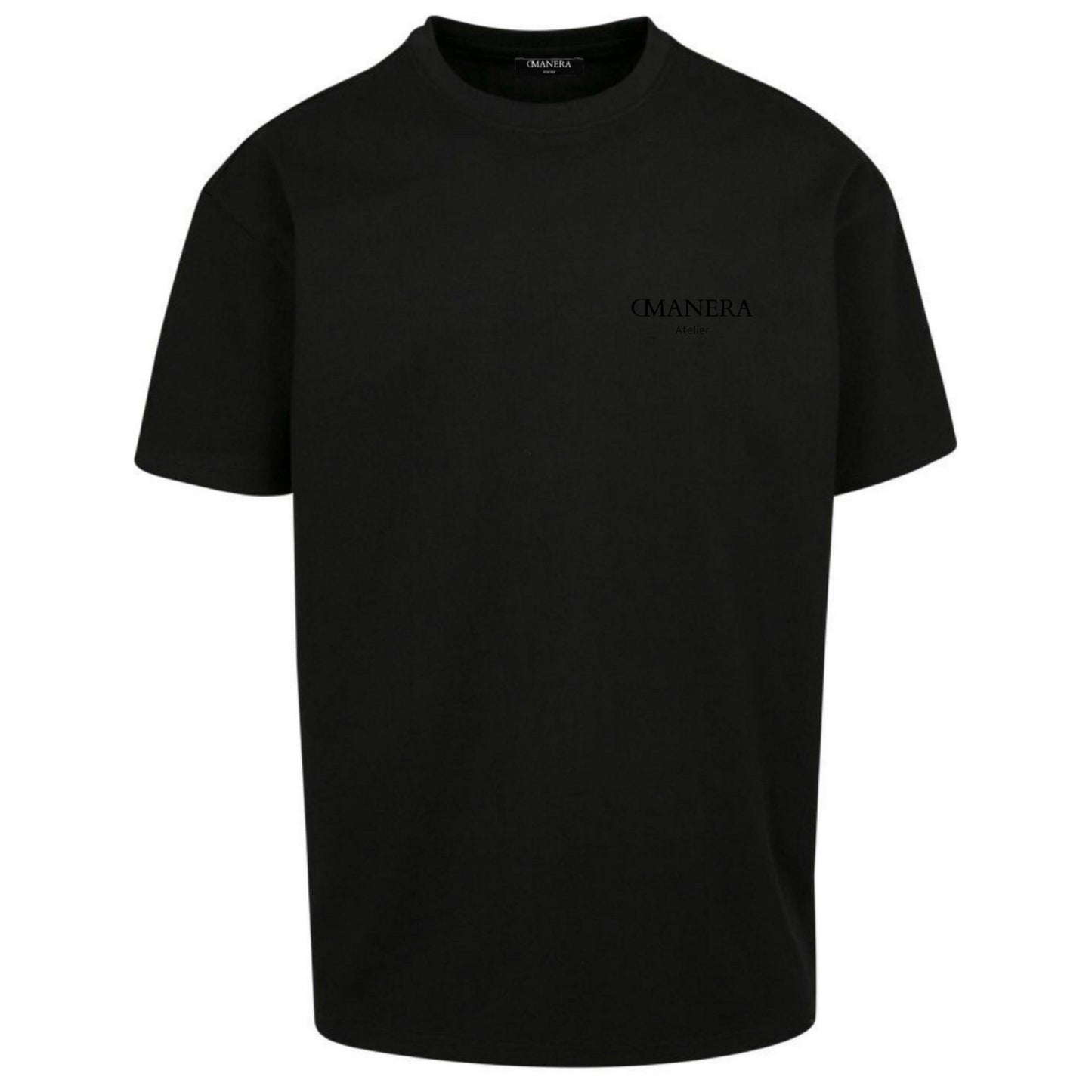 Oversize Shirt All Black 240 g/m² - DMANERA Atelier